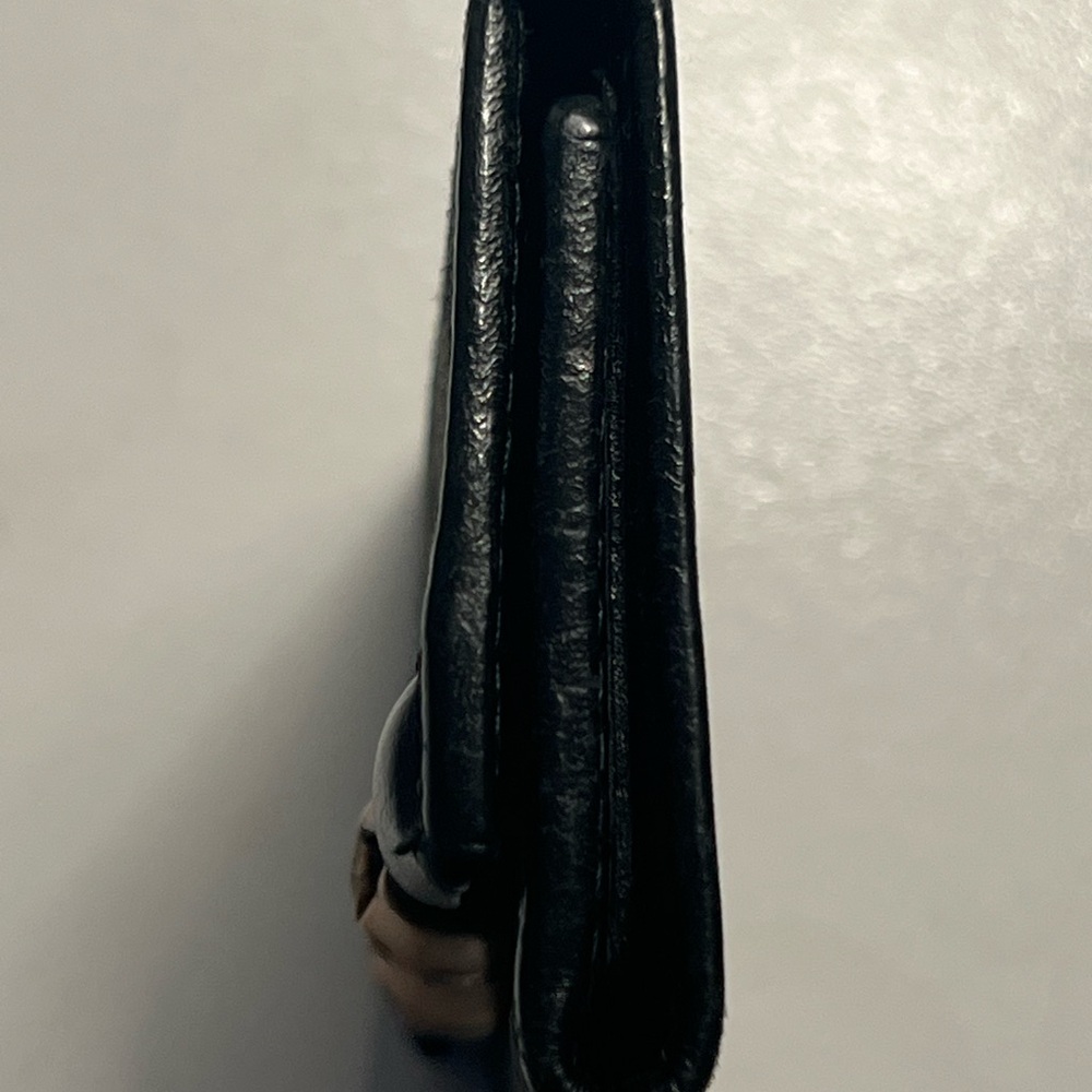 GUCCI Black Canvas Key Cles with Bamboo Accent - Picture 3 of 5